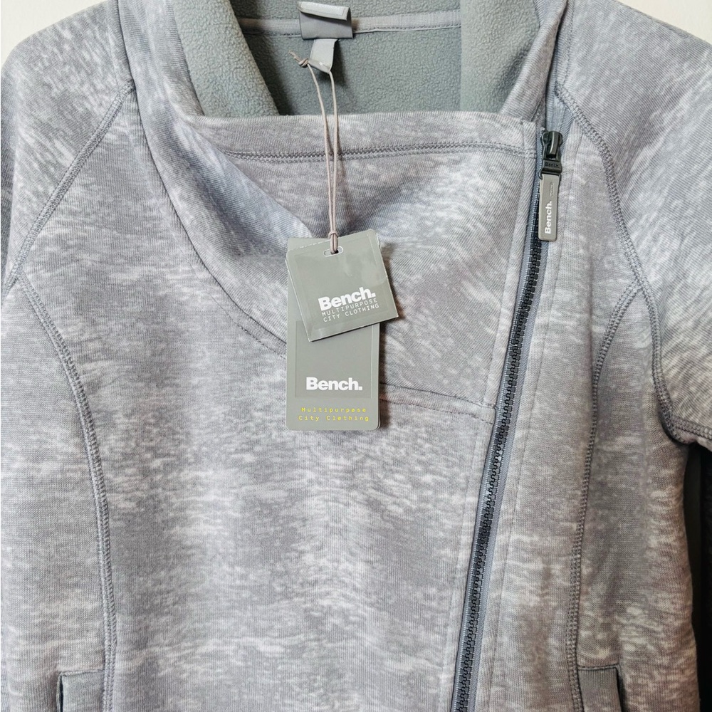 Bench 🇬🇧 Definite Heathered Gray Utility Jacket - Picture 2 of 5